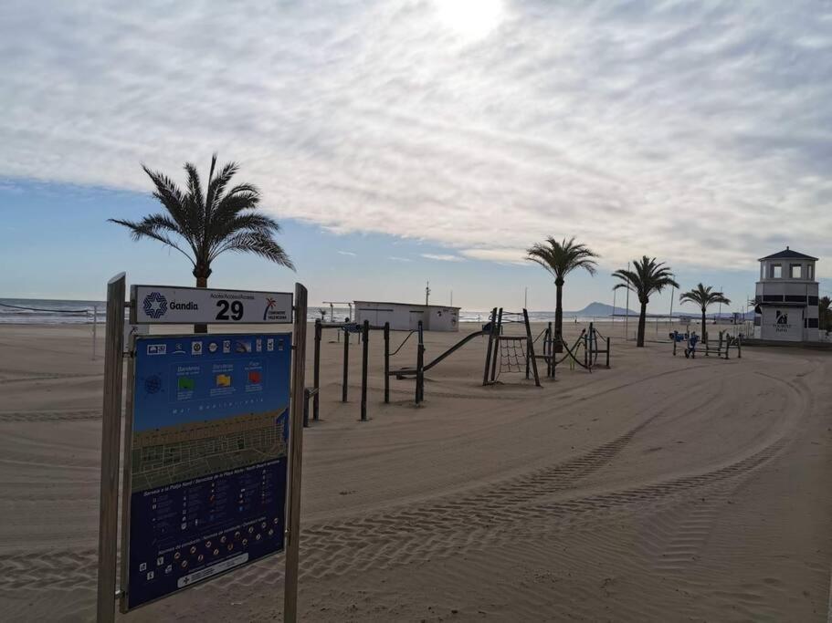Playa Gandia Segunda Linea ,Vistas Al Mar Apartment Playa de Gandia Bagian luar foto