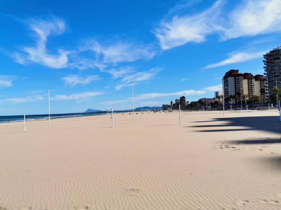 Playa Gandia Segunda Linea ,Vistas Al Mar Apartment Playa de Gandia Bagian luar foto